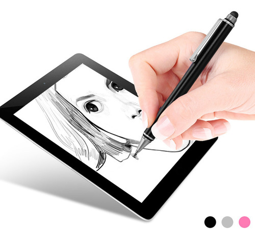 Lapiz Pencil Tactil Stylus Facilón Para Tablet Pad 2 Pzs