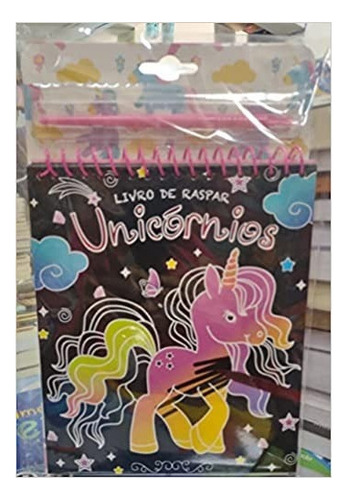 Unicornios - Livro De Raspar, De James Misse., Vol. Na. Editora Pè Da Letra, Capa Dura Em Português, 2023
