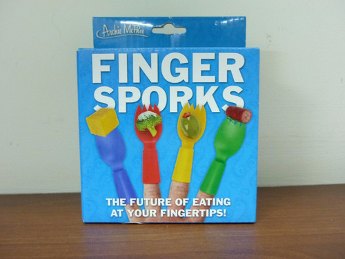 Tenedor-cuchara Para Dedos Archie Mcphee (12)