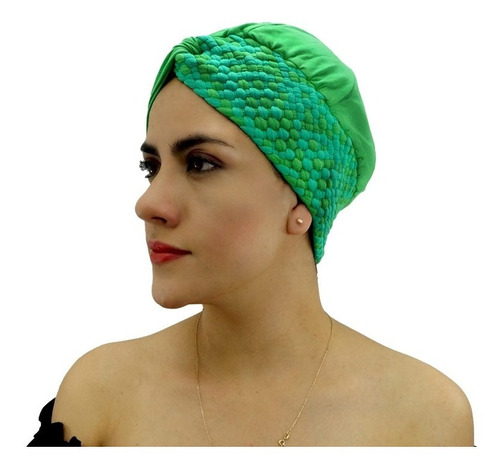 Turbante Trenzado Verde