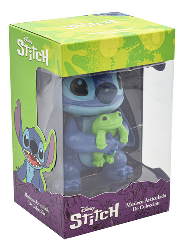 Disney Stitch Muñeco Articulado De Coleccion 12cm Toymark