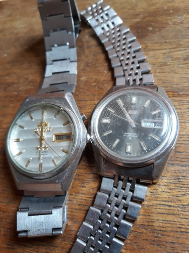 Lote De 2relógios Seiko 6119-8083e Orient Automatic(pz02)
