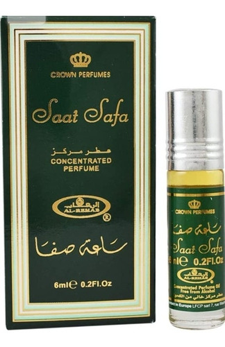 Saat Safa Perfume  Al Rehab 6 Ml Oud Flores Notas Orientales