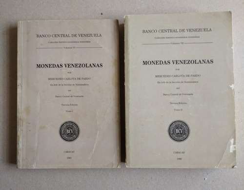 Monedas Venezolanas De Mercedes Carlota De Pardo 1989