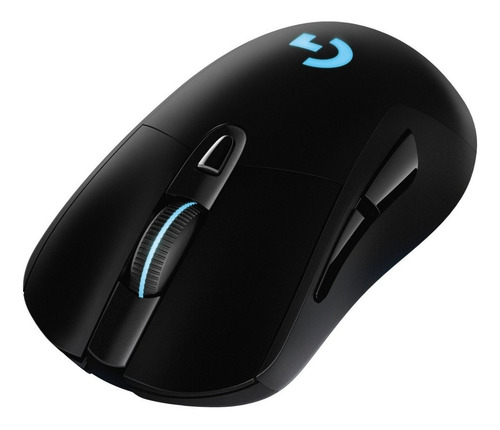 Imagen 2 de 3 de Mouse gamer recargable Logitech G Series Lightspeed G703 negro