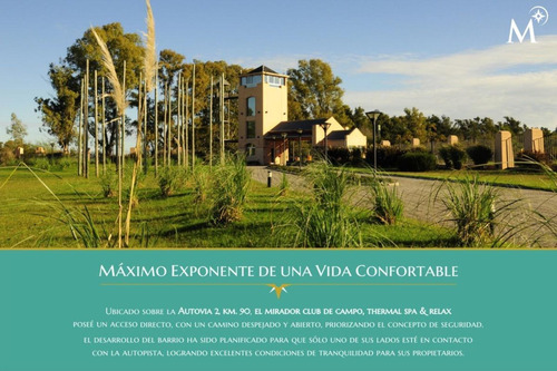 Imagen 1 de 5 de Venta Lote En El Mirador, Coronel Brandsen