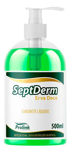 Sabonete Líquido Septderm Erva Doce Dermachen 500ml