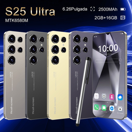 Teléfonos Inteligentes Android Baratos S25 Ultra 6.56 En Ram2gb Y Rom16gb