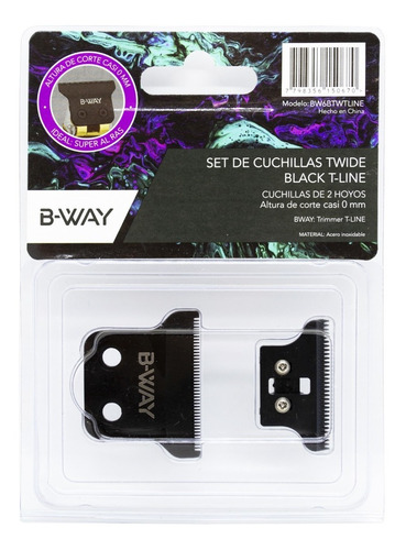 B-way Repuesto Set Cuchillas Twide Trimmer T-line 6btwtline