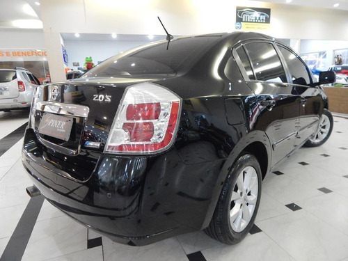 Nissan Sentra 2.0 S Flex Aut Cvt Completo Couro + Multimídia
