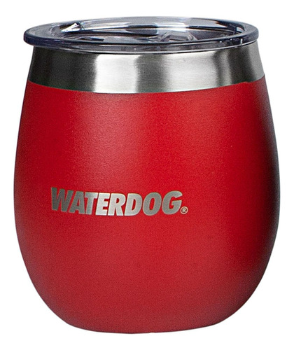 Vaso térmico Waterdog Copon 240 color rojo 240mL