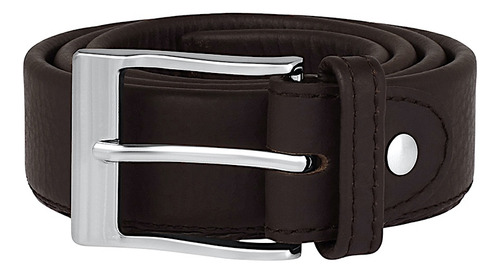 Cinturón Caballero Stylo Cc-03 Piel Café Talla 36