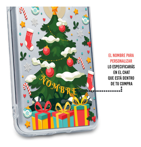 Funda Para Oneplus Navidad Árbol Navideño Con Tu Nombre