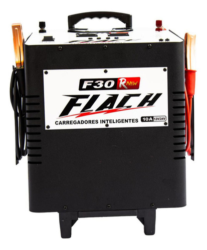 Carregador Inteligente 10a C/ Aux. De Partida 30a Flach