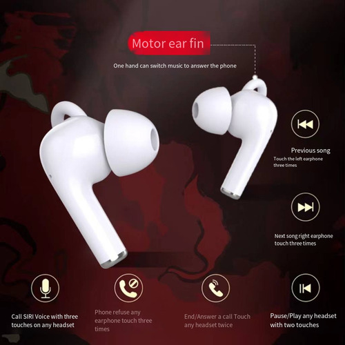 Audifonos Con Cancelacion De Ruido Bluetooth Recargables