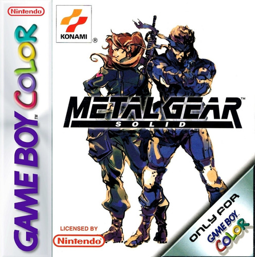 Metal Gear Solid Gameboy Color Rpro Nuevo Con Caja