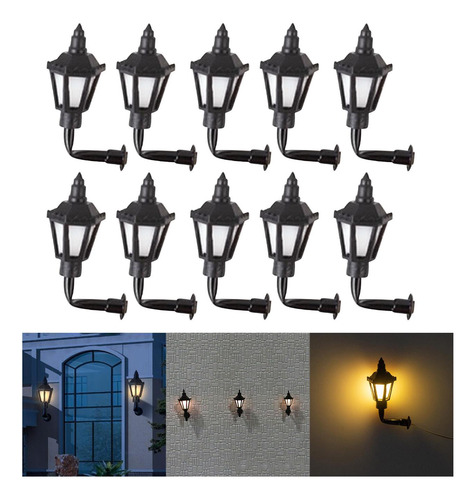 4 X 10x Lámpara Colgante Mini Escala De Iluminación Modelo