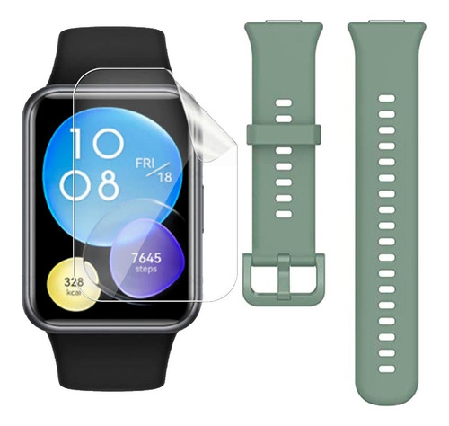 Correa Pulso +2 Protectores Pantalla Para Huawei Watch Fit 2