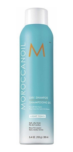 Moroccanoil Dry Shampoo Light Tones 205ml