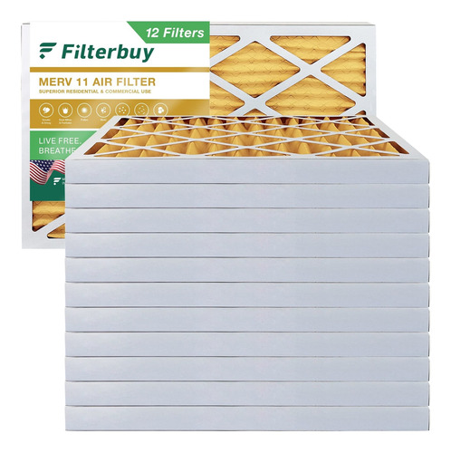 Filtro Aire Merv Defensa Alergeno Unidad Plisado Hvac Para