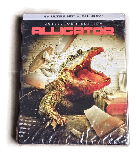 Alligator (1980) Blu-ray 4k Collectors Edition C/ Luva