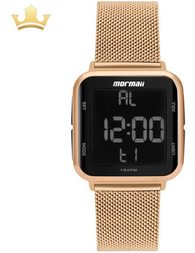 Relógio Mormaii Feminino Digi Mo6600af/8j C/ Garantia E Nf