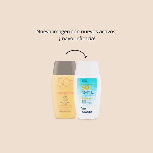 Sensilis Protector Solar Water Fluid Antiedad Spf50+ 40ml