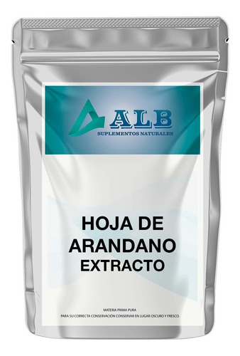 Hoja De Arandano Extracto 500 Gramos Alb