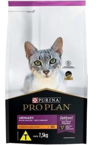 Ração Proplan Cat Urinary Para Gatos Adultos 7,5kg