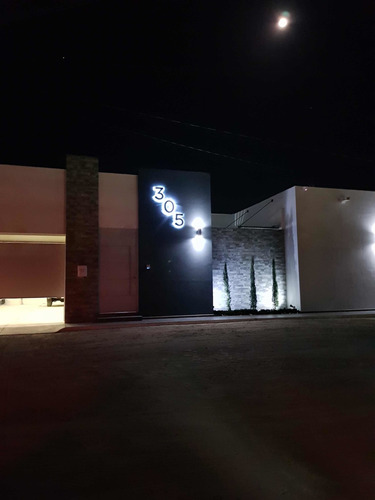 Números Residenciales 60cm Alto 3d Con Luz Led 3 Piezas