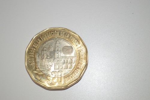 Moneda Del Puerto De Veracruz  20 Pesos Mexicanos