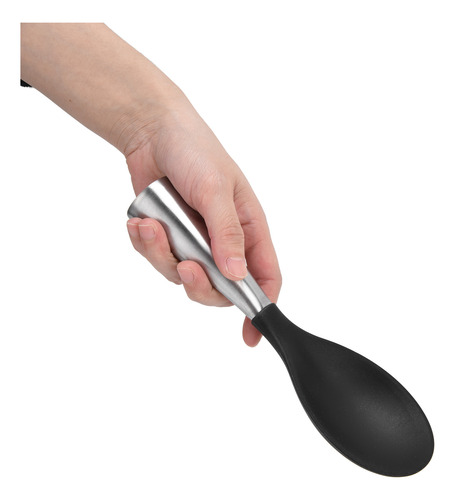 Cuchara De Arroz De Acero Inoxidable Con Mango Cómodo, Práct