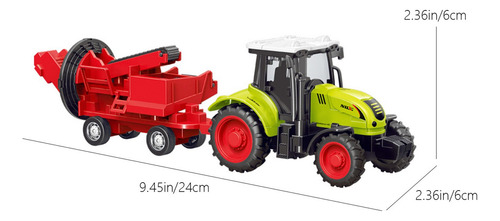 Para Colección De Juguetes Farmer Tractor Toy De Alta