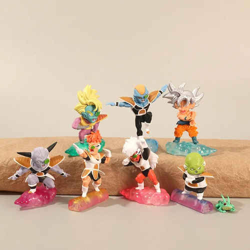Juego De 8 Muñecos De Acción De Dragon Ball Z Ginyu Force, B