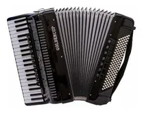 Comprar Acordeon Goldencup 41 Teclas 120 Bajos 11+7+1 Registro Negro