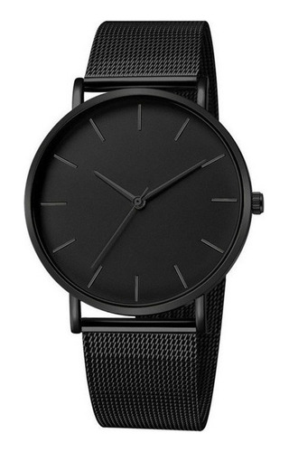 Relojes Simples Ultra Delgados Moda Minimalista Para Hombres