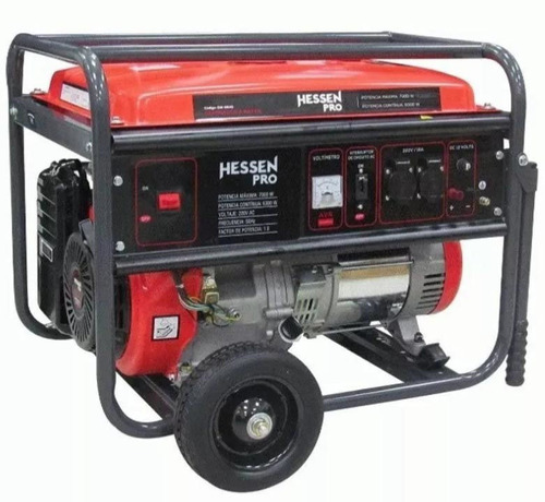 Grupo Generador A Nafta 7kw 7000w Gran Potencia Industrial