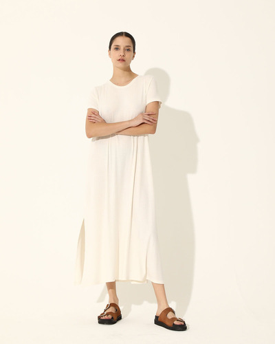 Imagen 4 de 4 de Vestido Portsaid Morley Niza Color Ambar Para Mujer