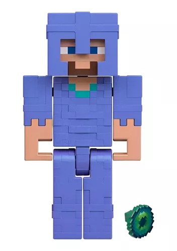 Minecraft Vanilla Steve com Espada - Mattel