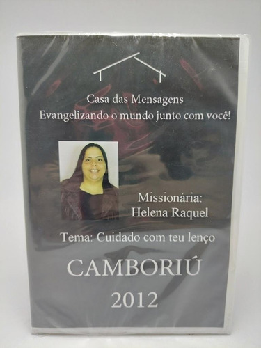 Dvd Missionária Helena Raquel, Camboriú 2012 - Original