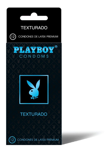 Preservativo Playboy, Condón Texturado, 12 Un