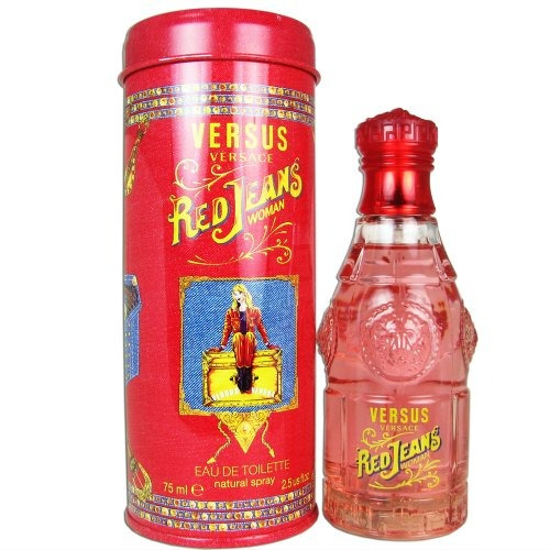 Eau De Toilette En Aerosol Versace Red Jeans Para Mujer, 2.5