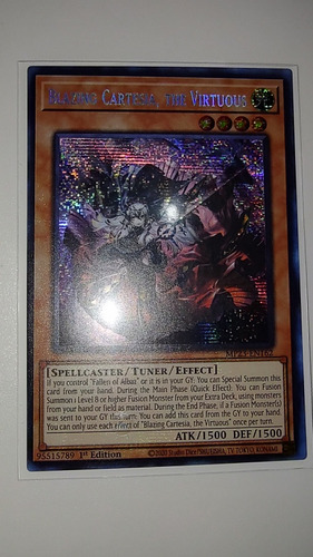 Yugioh! Blazing Cartesia, The Virtuous Mp23-en162 25th