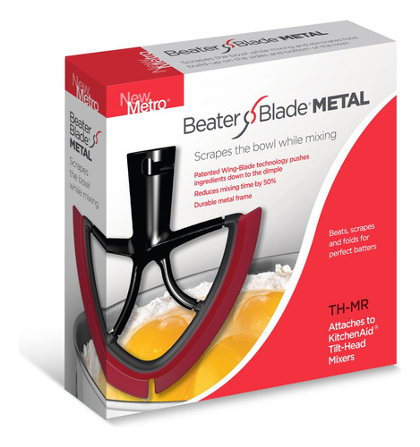 New Metro Design Beater Blade Metal Th-mr Compatible Con Ki.