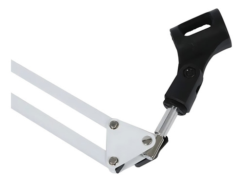 Suporte Articulado P/ Microfones Hyperx Quad/solocast Preto Cor Branco