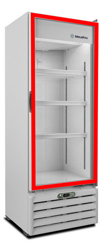 Borracha Freezer Expositor Metalfrio Vn50rc 64x143 Preta