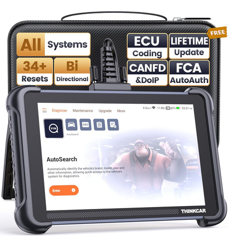 Thinkcar Thinkscan 689 Obd2 Scanner, Bidirectional Scan T...