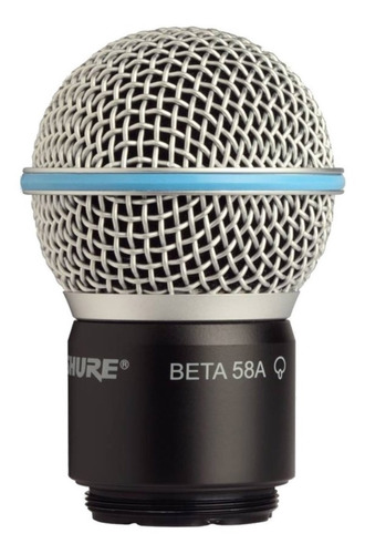 Shure Rpw118 Cápsula Beta 58a Para Transmisor Inalámbrico Color Negro