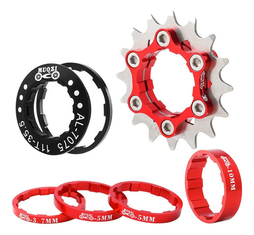 16t Single Cog Set Piezas Acero Inoxidable 16 Para Bujes De