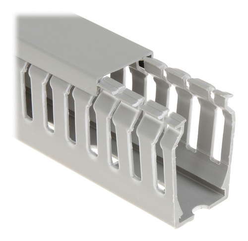 Imagen 1 de 4 de V5k8025 Arno Canali Canaleta Ranurada Pvc 25x80mm 1x3puLG